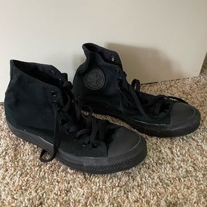 Black Hightop Converse